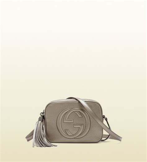 grey gucci soho disco bag|gucci soho disco discount.